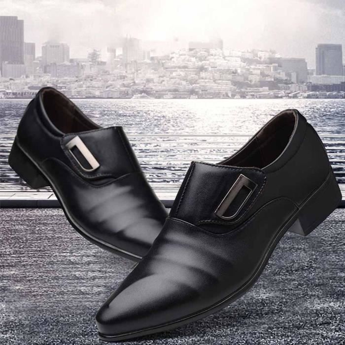 Chaussures en cuir d'affaires pour hommes Modehall KJL3323