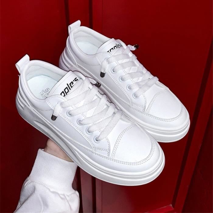 Basket Femme JS Loisir sauvages Fond pais Blanc Tailles