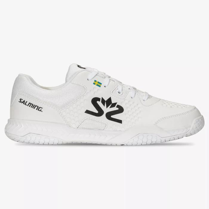 Salming hawk white black on sale