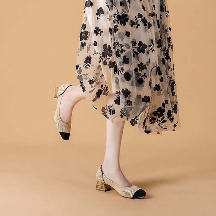 Escarpins bicolores femme store