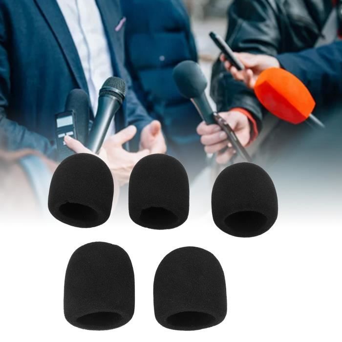 VBESTLIFE bonnette pour micro en éponge Microphone pare-brise empêcher ...