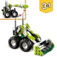 LEGO® 31123 Creator 3 en 1 Le Buggy Tout-Terrain, Chargeuse-Pelleteuse, VTT Jouet pour les Enfants-2