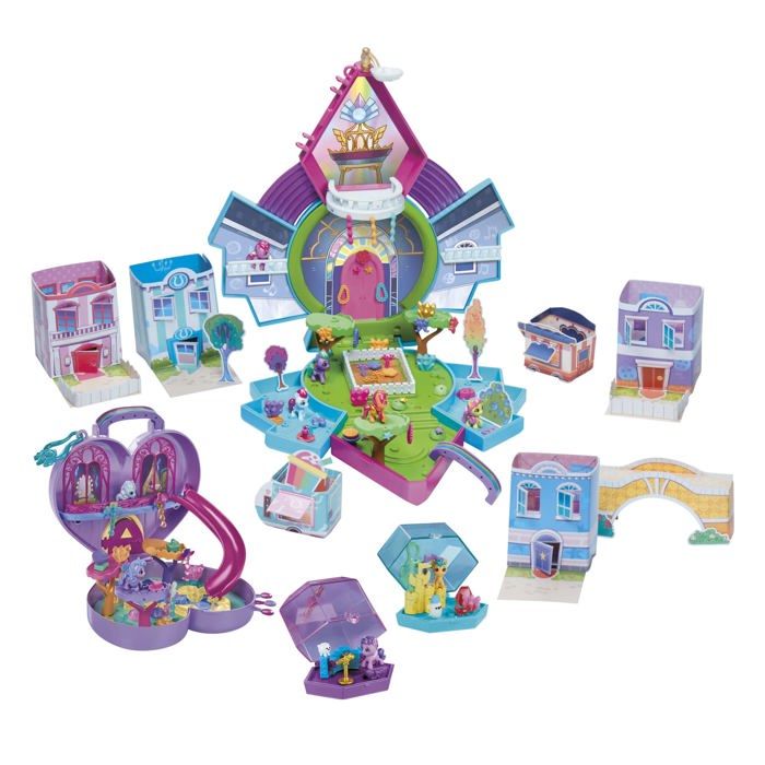 MY LITTLE PONY - MINI MONDE MAGIC COMPACTE CRÉATIF - POUPÉES, BARBIE ET