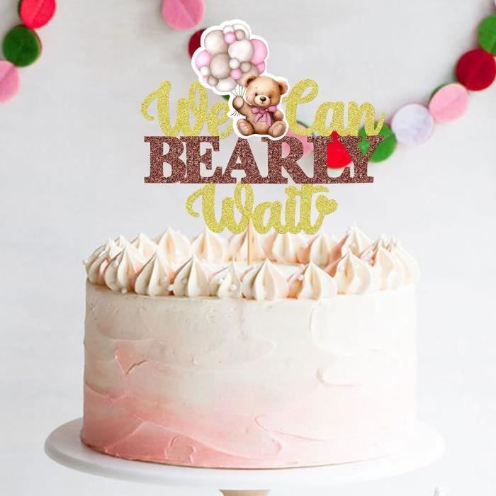 Karen's Cake Toppers Décoration De Gâteau En Acrylique Avec