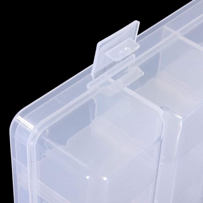 Boîte de rangement plastique 36 L incolore