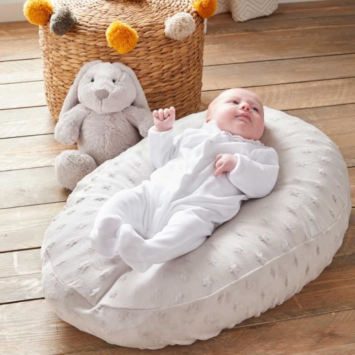 Coussin Allaitement Totsy Baby 130cm - Minky Doux Réversible | Grossesse Et Allaitement Confortable