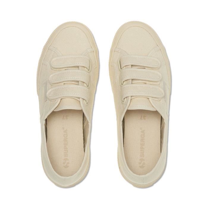 Baskets Superga 2750 Cot3Strapu total beige raw 36 Homme Adulte Scratch Textile Total beige raw Cdiscount Chaussures