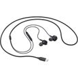 SAMSUNG Ecouteurs câble tissu USB type C Sound by AKG Noir-3