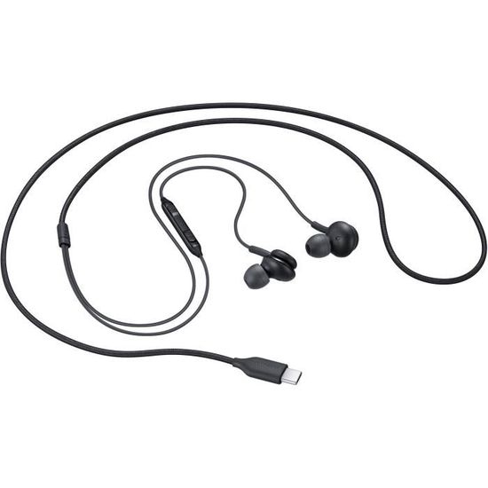 Ecouteurs Câble Tissu - Usb Type C - Samsung - Sound By Akg - Noir à Prix  Carrefour