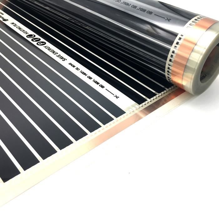 Chauffage par le sol à infrarouge Basic kit 20m2