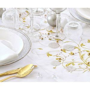 Chemin De Table Rectangulaire, Aspect Lin, 40 X 140 Cm, Gris Chemin De Table Rectangulaire, Aspect Lin, 40 X 140 Cm, Gris