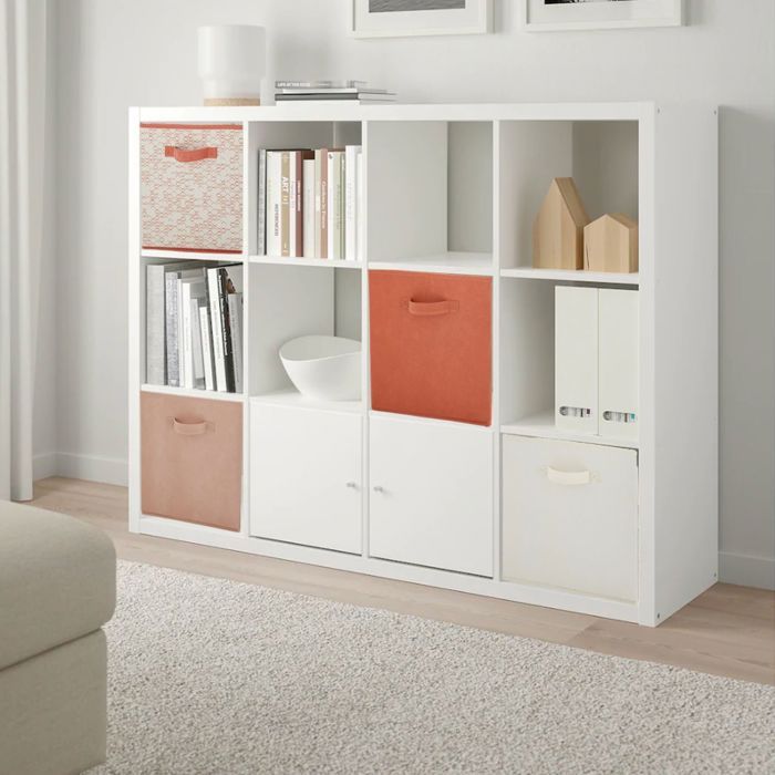 Boite De Rangement Pliable En Tissu Winny Rouge