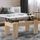 Table de salon avec plateau relevable