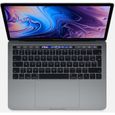 Apple - 13,3" MacBook Pro Touch Bar (2019) - Intel Core i5 - RAM 8Go - Stockage 256Go - Gris Sidéral - AZERTY-0