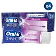 4 Dentifrices Oral-B Vitalizing Fresh Dentifrice 75 ml-0