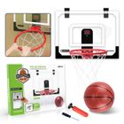 INNOVTEC C Panier de basket 43x30cm Diamètre 25cm PET enfants mini panier de basket panier de basket-ball mural panneau de basket à