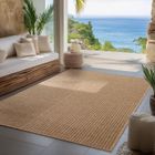 Carpettex Tapis dintérieur et dextérieur  robuste, scandinave, salon, cuisine, terrasse, jardin et balcon, 280x370 cm