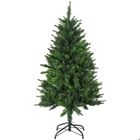 HOMCOM Sapin de Noël Artificiel 120 cm avec 310 Branches, Support en Acier, Arbre de Noël Artificiel avec Socle Pliable en Acier