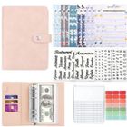 NETBOAT Classeur Budget A6 Francais, Budget Planner avec 12 Pochettes Depenses Transparentes à Fermeture Éclair