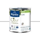 Peinture biosourcée murale intérieur satin blanc 0,5L Ripolin