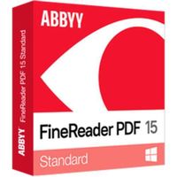 Abbyy FineReader PDF 15 Standard - Licence 1 an - 1 poste - A télécharger