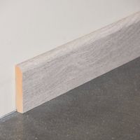 Plinthe MDF chêne cendré - Longueur 2 m - 100 x 10 mm