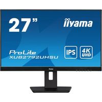 Ecran PC - IIYAMA - XUB2792UHSU-B5 - 27" IPS LED 4K 3840 x 2160 - 4ms - 60Hz - HDMI DP USB-C