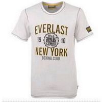 T-shirt homme Everlast New York Blanc - Manches courtes - 100% coton