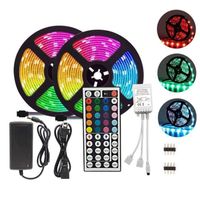 gift-Bande lumineuse LED RGB SMD 5050 12V DC 51015M ruban de lumière avec dio Only Controller Non waterproof IP20 Wifi  Wifi Remote