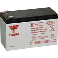 Batterie plomb 12V 7 Ah Yuasa gamme NP