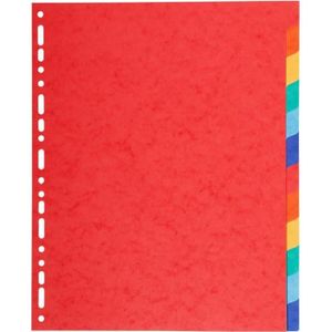 Intercalaires Elba A4+ Numériques 31 Positions - Onglets Mylar Résistants - Carte Blanche 170g - Personnalisables