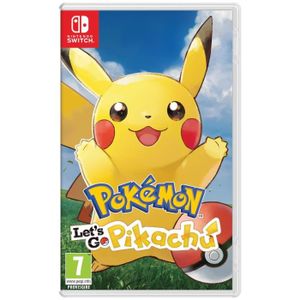 JEU NINTENDO SWITCH Pokémon: Let's Go, Pikachu • Jeu Nintendo Switch