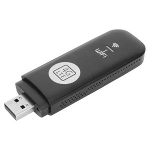 Dongle USB 4G LTE - Hotspot Portable Jusqu'à 150 Mbit/s - Compatible Cartes SIM - Routeur Wi-Fi Pour Voiture, Bureau, Déplacements