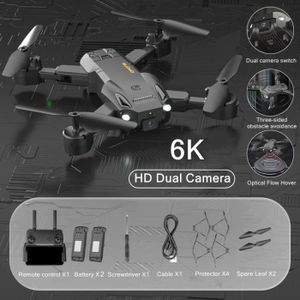 DRONE 6K Double BK 2B - Drone Professionnel avec Caméra 