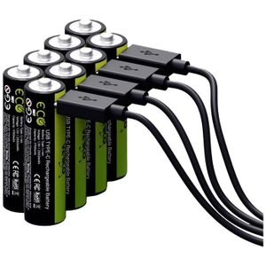 Piles lithium aa rechargeables 1 5 v - Cdiscount