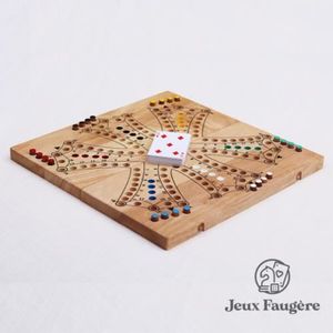 Jeu de TAC☆TIK en bois, plateau modulable pour 2, 3, 4 ou 6 joueurs ( toc  tock )