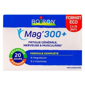 TONUS - VITALITÉ Boiron Mag'300+ 160 comprimés