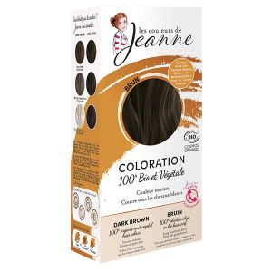 COLORATION Les Couleurs de Jeanne Coloration Végétale Brun Bi