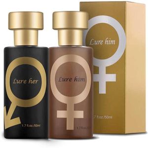 COFFRET CADEAU PARFUM 2 Pcs Lure Her Perfume for Men,Lure Her Pheromone Perfume,Pheromone Cologne for Men Attract Women,Romantic Pheromones to Attract Men