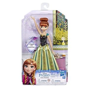 POUPÉE Poupée Princesse Disney Anna Chantante - La Reine des Neiges - Disney - 27 cm - Chante en français