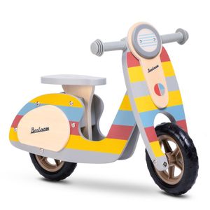 DRAISIENNE Beeloom - RAINBOW SCOOTER - draisienne en bois, de