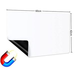 TABLEAU - PAPERBOARD Tableau Blanc Magnétique pour Frigo 60*42cm Tablea
