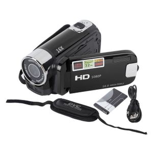 CAMÉSCOPE NUMÉRIQUE JIE Caméra 2 Caméra Vlogging Caméra Dv 1080P 16Mp,