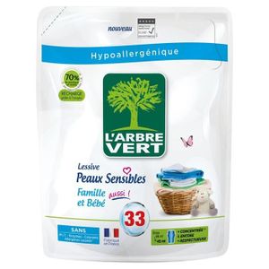 LOT DE 8 Lessive bébé au lait d/'abricot bio 27 lavages 1.48 Bébé PERSAVON