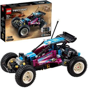 ASSEMBLAGE CONSTRUCTION LEGO® 42124 Technic Buggy Tout-Terrain Set avec Appli CONTROL+ Jouet Voiture Télécommandée pour Enfants