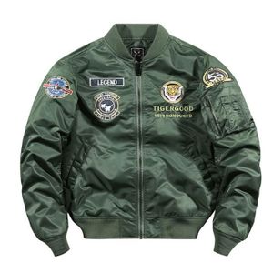 Blouson Aviateur Bomber Fostex B-52 TOP GUN Kaki Pour Enfant