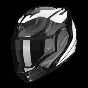 CASQUE MOTO SCOOTER Casque moto intégral Scorpion Exo-Tech Evo Animo ECE 22-06 - noir/blanc - S