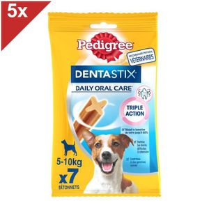 FRIANDISE PEDIGREE Dentastix Friandises à mâcher petit chien 35 sticks dentaires (5x7)