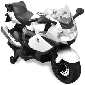 MOTO - SCOOTER ABB Moto électrique enfant BMW 283 Blanc 6 V - Qqm