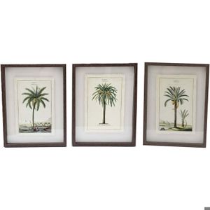 Tableau sur toile Palmiers Paysage tropical décoration